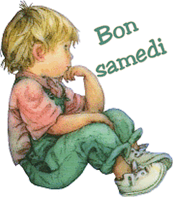 Gif animé Bon samedi garçon